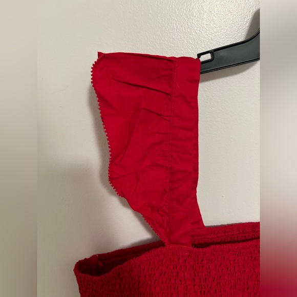 Old Navy red flutter sleeve crop tank top size 2X - Picture 2 of 4